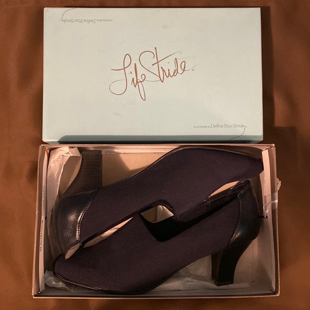 Life Stride Midnight Blue Libr Size 11